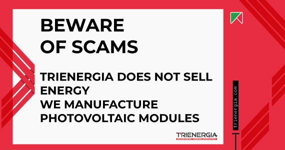 Beware of scams: Trienergia Srl does not sell electricity